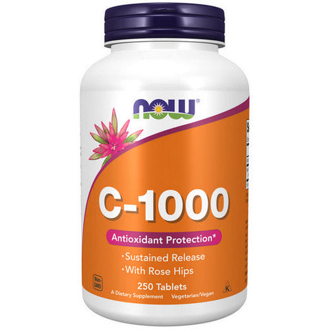 Now Foods, Vitamin C-1000 Sustained Release Tablets, 250 Tabs Now Foods