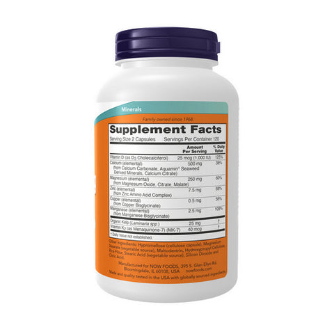 Now Foods, Cal- Mag Caps, 240 Caps