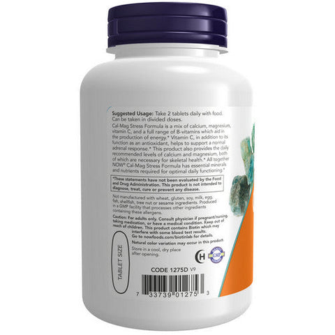 Now Foods, Cal-Mag Stress Formula, 100 Tabs Now Foods