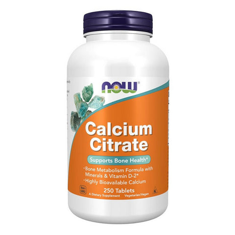 Now Foods, Calcium Citrate, 250 Tabs