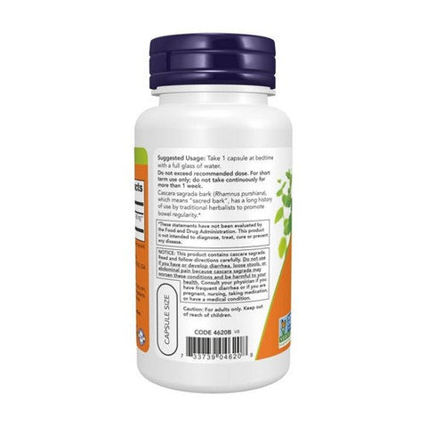 Now Foods, Cascara Sagrada, 450 Mg, 100 Veg Caps Now Foods