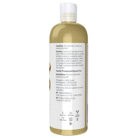 Now Foods, Castor Oil, 16 OZ Now Foods
