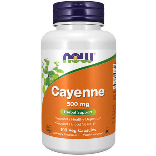 Now Foods, Cayenne, 500 Mg, 100 Veg Caps
