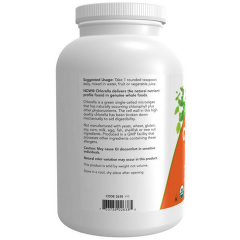 Now Foods, Chlorella Powder, 1 Lb