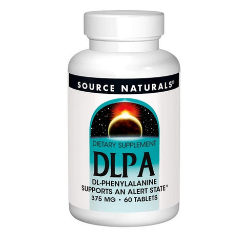 Source Naturals, DL-Phenylalanine, 375 mg, 60 Tabs