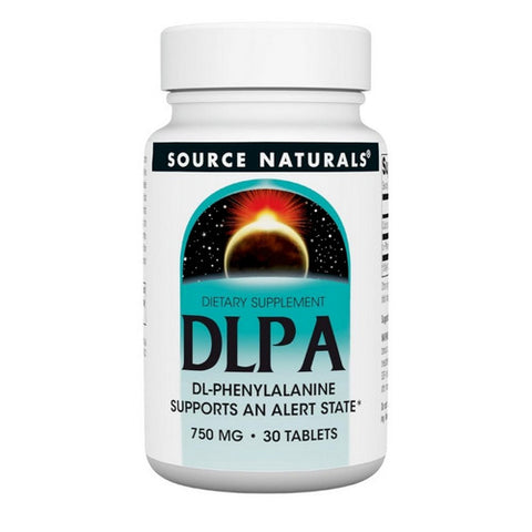 Source Naturals, DL-Phenylalanine, 750 mg, 30 Tabs