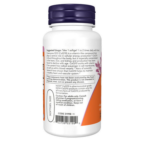 Now Foods, CoQ10, 400 mg, 30 Softgels