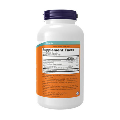 Now Foods, Coral Calcium Plus, 250 Vcaps Now Foods