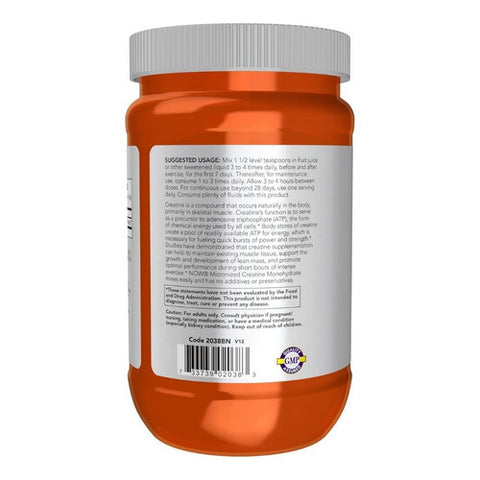 Now Foods, Creatine Monohydrate, Micronized, 1.1 Lbs