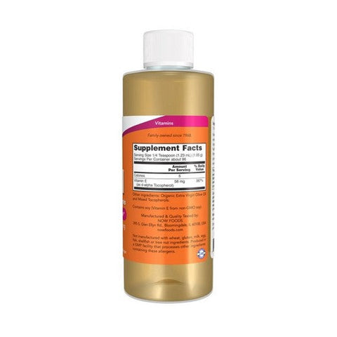 Now Foods, Vitamin E-Oil, 58 Mg, 4 Oz Now Foods