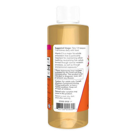 Now Foods, Vitamin E-Oil, 58 Mg, 4 Oz