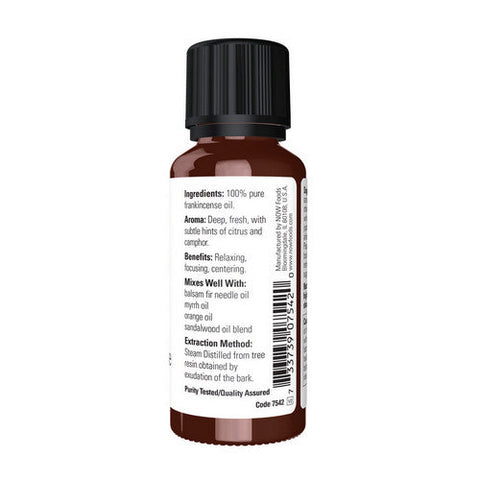 Now Foods, Frankincense Oil, 1 OZ Now Foods