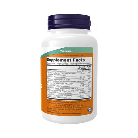 Now Foods, Full Spectrum Minerals, 120 Caps Now Foods