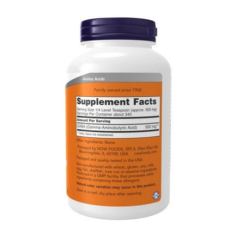 Now Foods, Gaba Powder, 6 Oz Now Foods