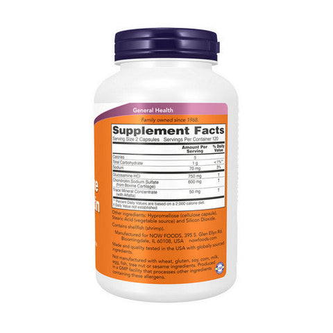Now Foods, Glucosamine & Chondroitin, 240 Caps Now Foods