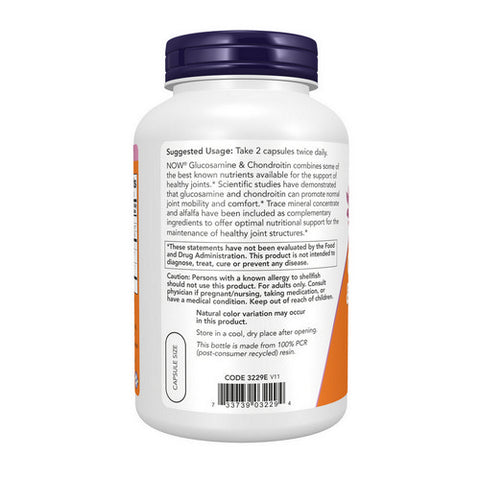 Now Foods, Glucosamine & Chondroitin, 240 Caps