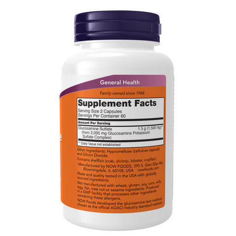 Now Foods, Glucosamine Sulfate, 750 mg, 120 Caps Now Foods