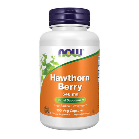 Now Foods, Hawthorn Berry, 540 mg, 100 Caps