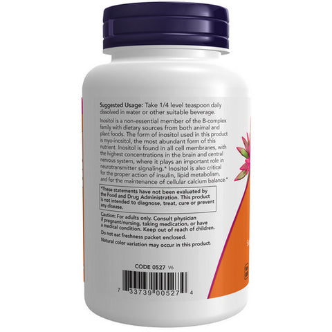 Now Foods, Inositol, Vegetarian 4 OZ