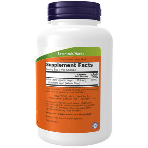 Now Foods, Kelp, 325 mcg, 250 Caps