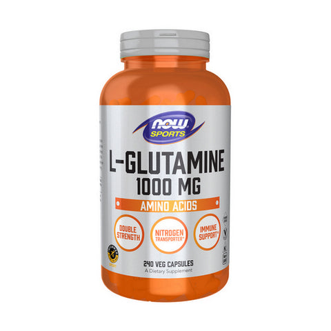 Now Foods, L-Glutamine, 1000 mg, 240 Caps