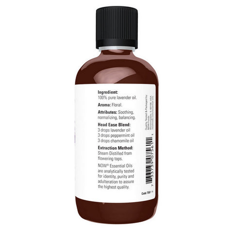 Now Foods, Lavender Oil, 4 OZ