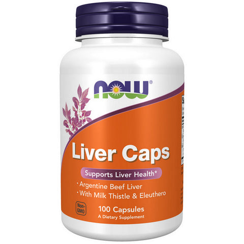 Now Foods, Liver Caps, 100 Caps