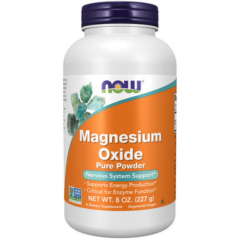 Now Foods, Magnesium Oxide Powder, 8 OZ