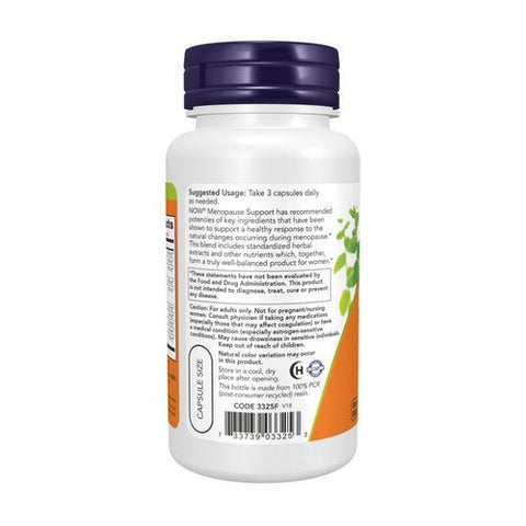 Now Foods, Menopause Support, 90 Caps Now Foods