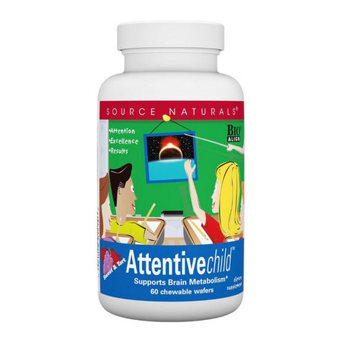 Source Naturals, Attentive Child Sweet And Tart, 60