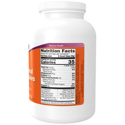 Now Foods, Nutritional Yeast Flakes, FLAKES, 10 Oz Now Foods