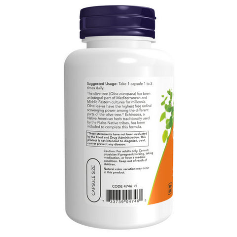 Now Foods, Olive Leaf Extract Extra Strength, 500mg 18%, 100 Veg Caps