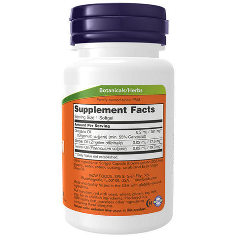 Now Foods, Oregano Oil, 90 Softgels Now Foods