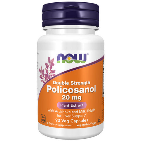 Now Foods, Policosanol Double Strength, 20 Mg, 90 Veg Caps
