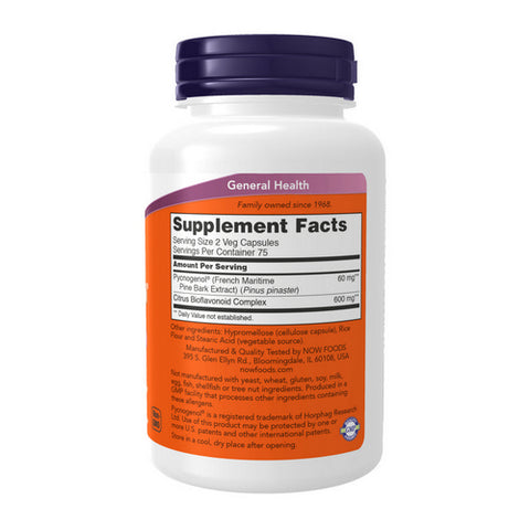Now Foods, Pycnogenol, 30 Mg, 150 Veg Caps