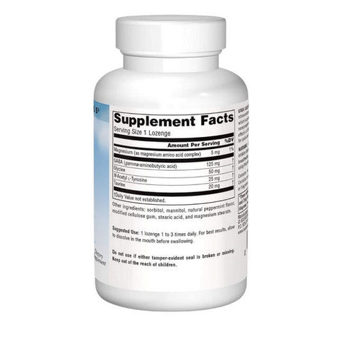 Source Naturals, Gaba Calm, Peppermint 60 Lozenges Source Naturals