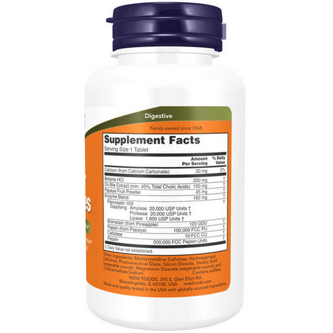 Now Foods, Super Enzymes, 90 Tabs