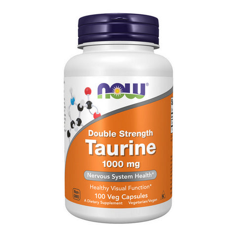 Now Foods, Taurine, 1000 mg, 100 Veg Caps