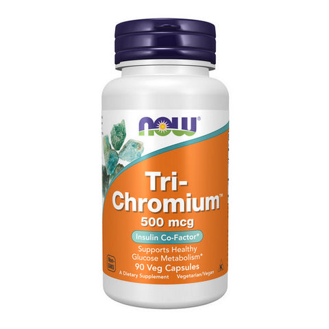 Now Foods, Tri-Chromium, 500 mcg, 90 Veg Caps