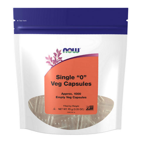 Now Foods, Empty Vegetarian Capsules, 1000 Caps