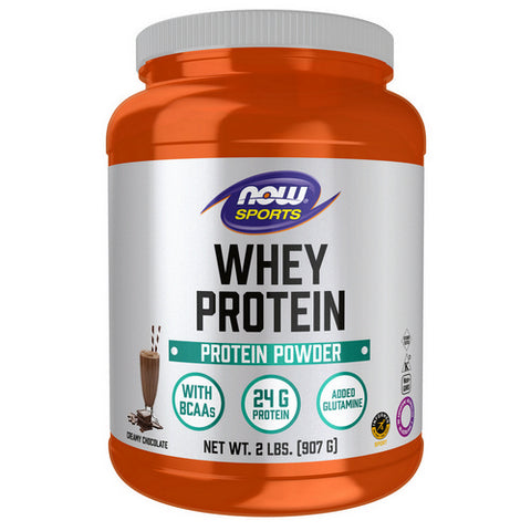 Now Foods, Whey Protein, Dutch Chocolate, 2 lbs