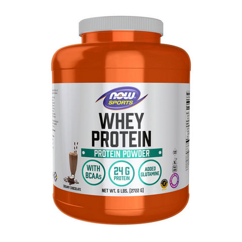 Now Foods, Whey Protein, Dutch Chocolate, 6 lbs