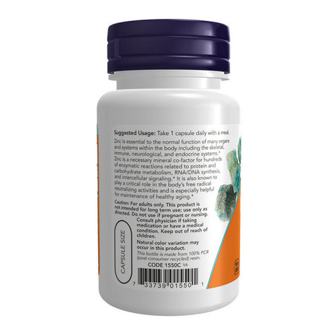 Now Foods, Zinc Picolinate, 50 mg, 60 Caps