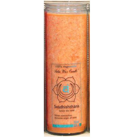 Aloha Bay, Candle Chakra Jar, Unscented Orange,16 OZ