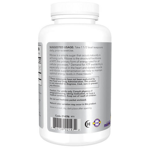 Now Foods, D-Ribose Powder, 8 oz