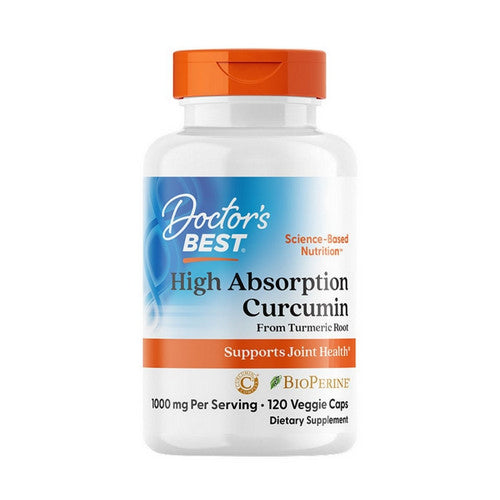 Doctors Best, High Absorption Curcumin, 120 Veggie Caps