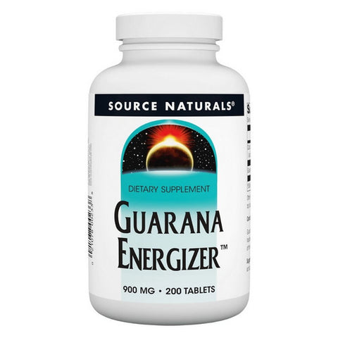 Source Naturals, Guarana Energizer, 900 MG, 200 Tabs