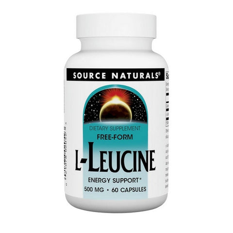 Source Naturals, L-Leucine, 60 Caps