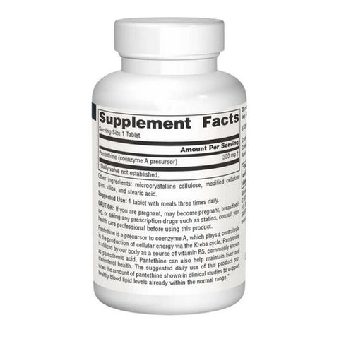 Source Naturals, Pantethine, 30 Tabs