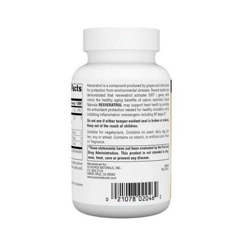 Source Naturals, Resveratrol, 80 mg, 60 Tabs Source Naturals